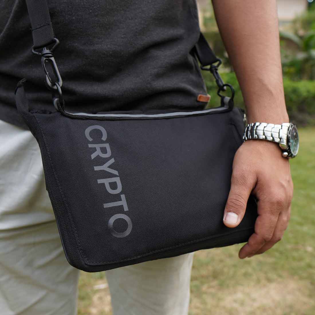 Gods Crypto Packable Backpack and Sling Bag