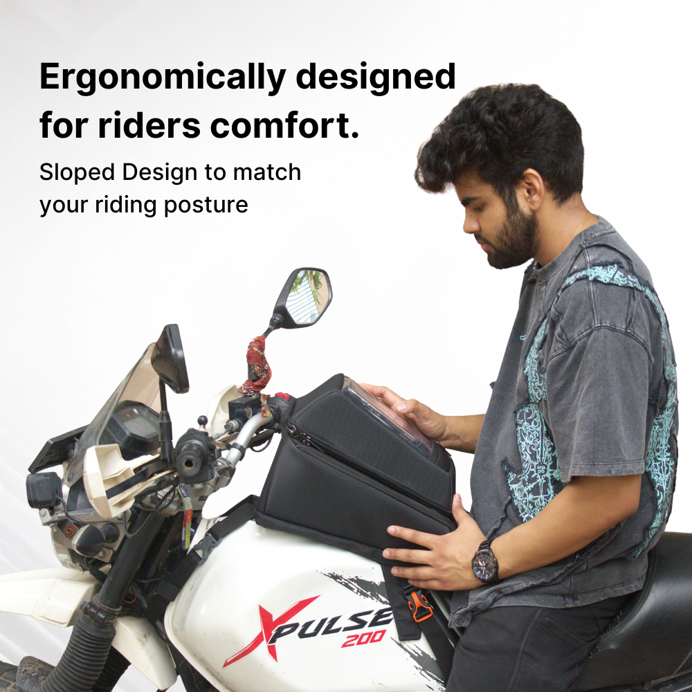 Gods Zeon R1 - Magnetic motorcycle Tank Bag (compatible with all bikes)