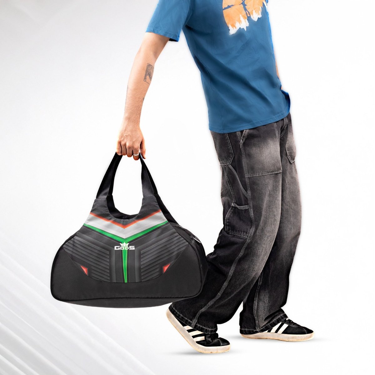 GODS - Creed Crypto Flag – Duffle Bag Built for Power, Performance & Durability -