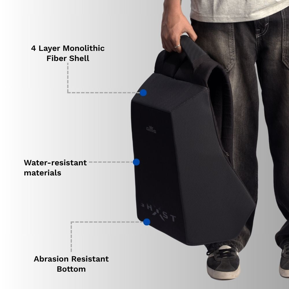 GODS - Ghost X | Daring Texture | Anti - Theft Office Laptop Backpack (25L) - Backpack — RoadGods — 7
