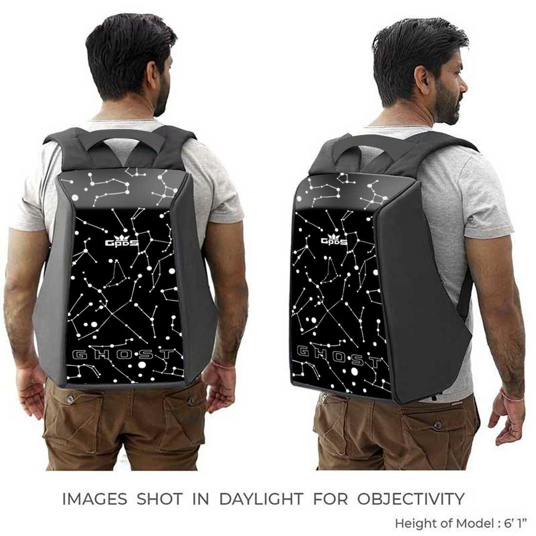 Gods - Gods Ghost Constellation - 25 litres, Anti Theft Laptop backpack (15.6 inch laptops) -