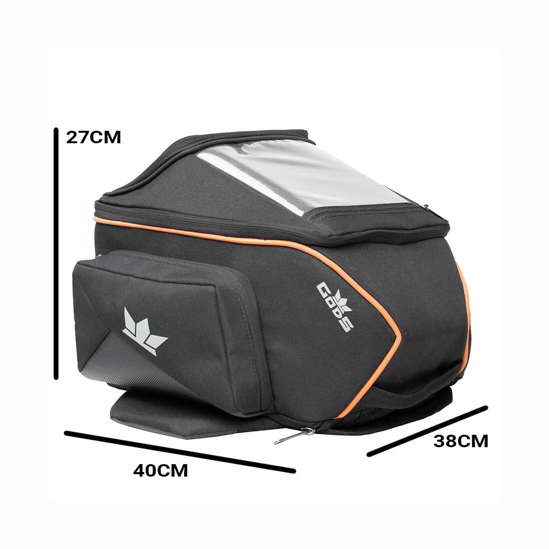 Gods - Gods Zeon X - Non - Magnetic Motorcycle Tank Bag - Accessories
