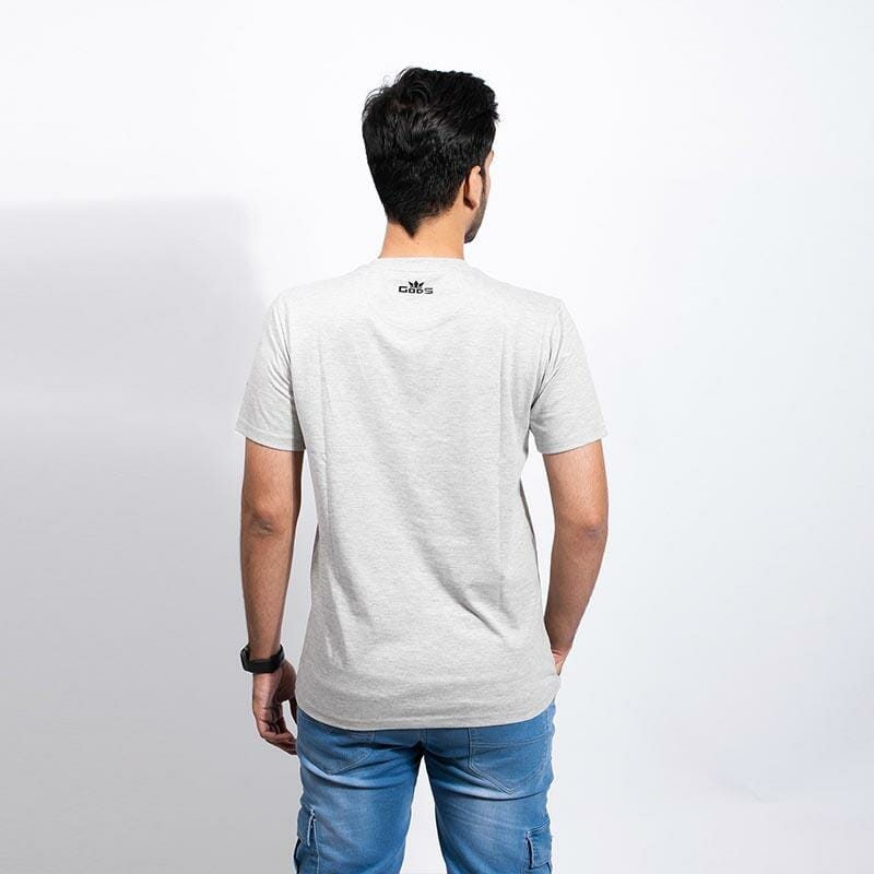 Gods - I Am Motorcycle Men's Grey Tshirt - Gods Exclusive Collection - Shirts