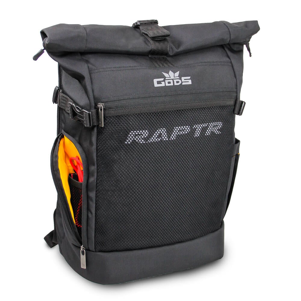 Gods - RAPTR - 30 ltrs - All terrain roll - top rucksack and laptop backpack (15.6 inch laptops) - RAPTR