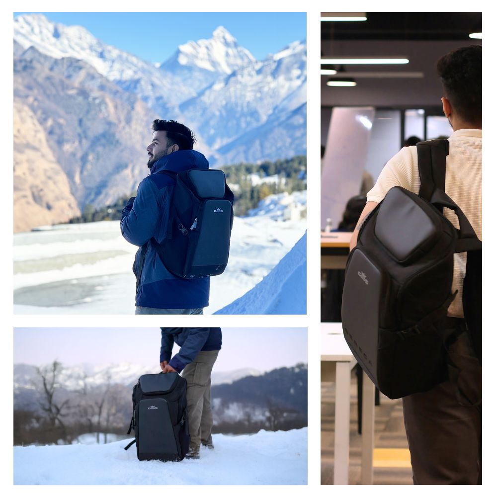 Gods - SENECA - Premium travel Laptop backpack (15.6 inch laptops) - Mohawk