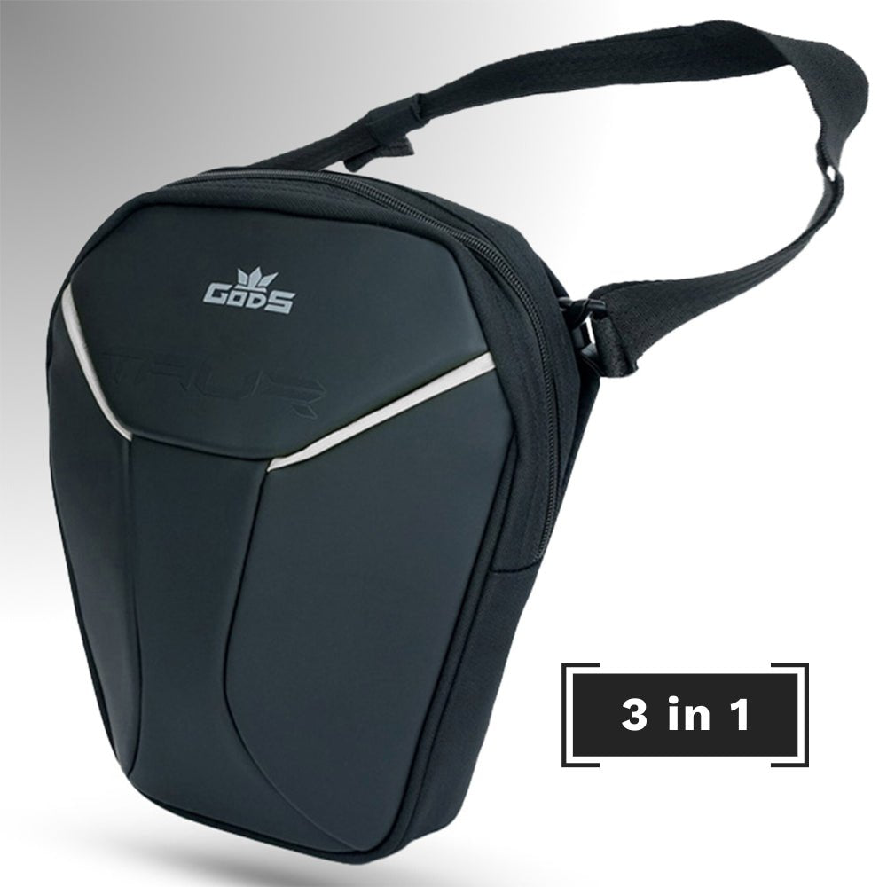 Gods - Taur 3 - in - 1 Reflective | Non - magnetic | Thigh Bag | Waist Bag | Sling Bag - Accessories