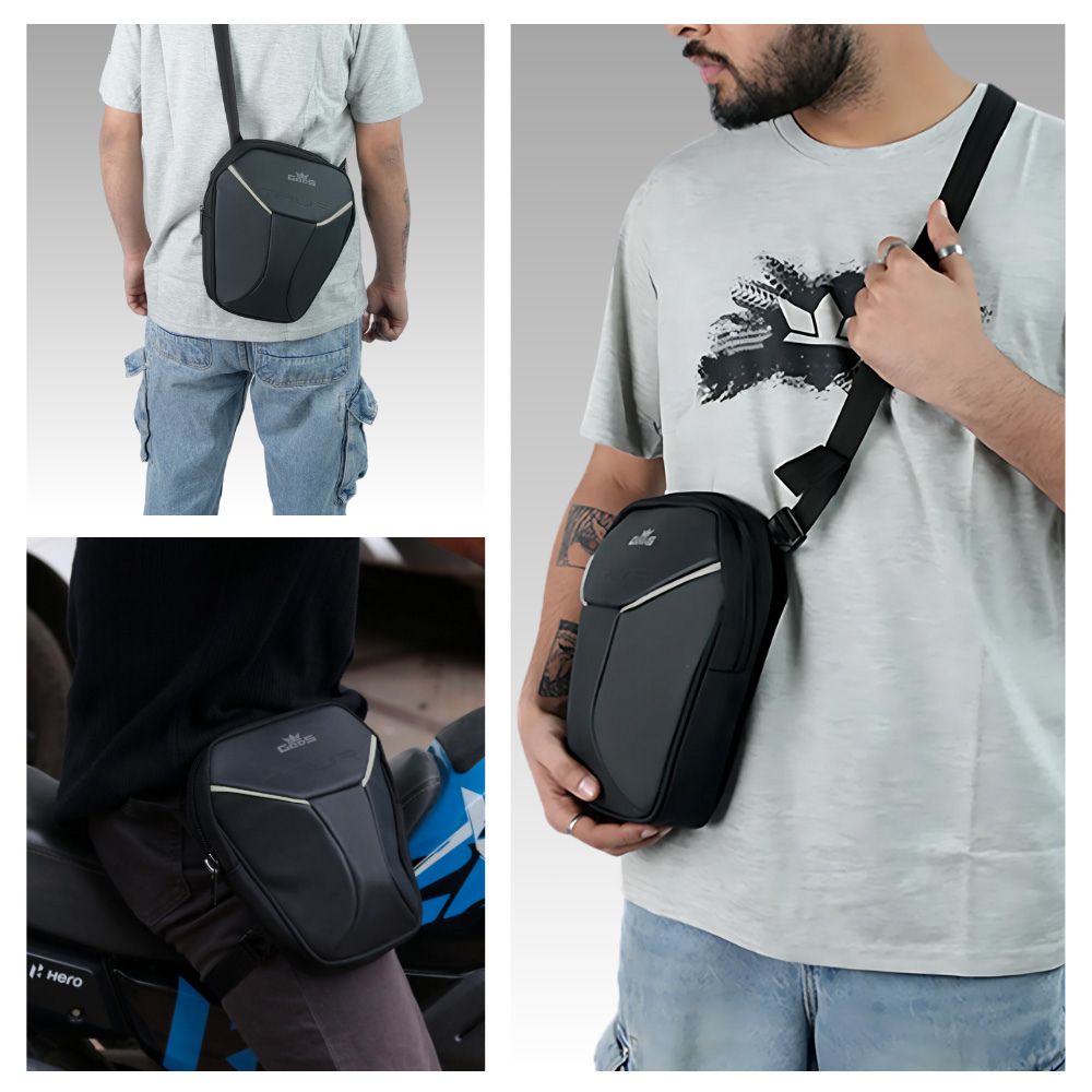 Gods - TAUR: The Ultimate 3 - in - 1 Riding Gear – Thigh Bag | Waist Bag | Sling Bag - Reflective - Accessories
