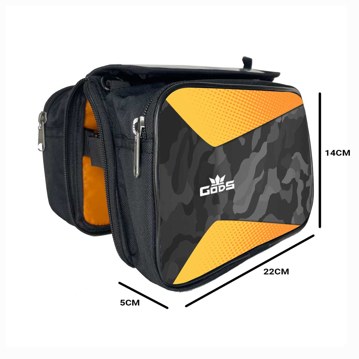 Gods - Vader 3 - in - 1 - Bicycle Saddle bag, Sling bag and Navigator (Camouflage) -