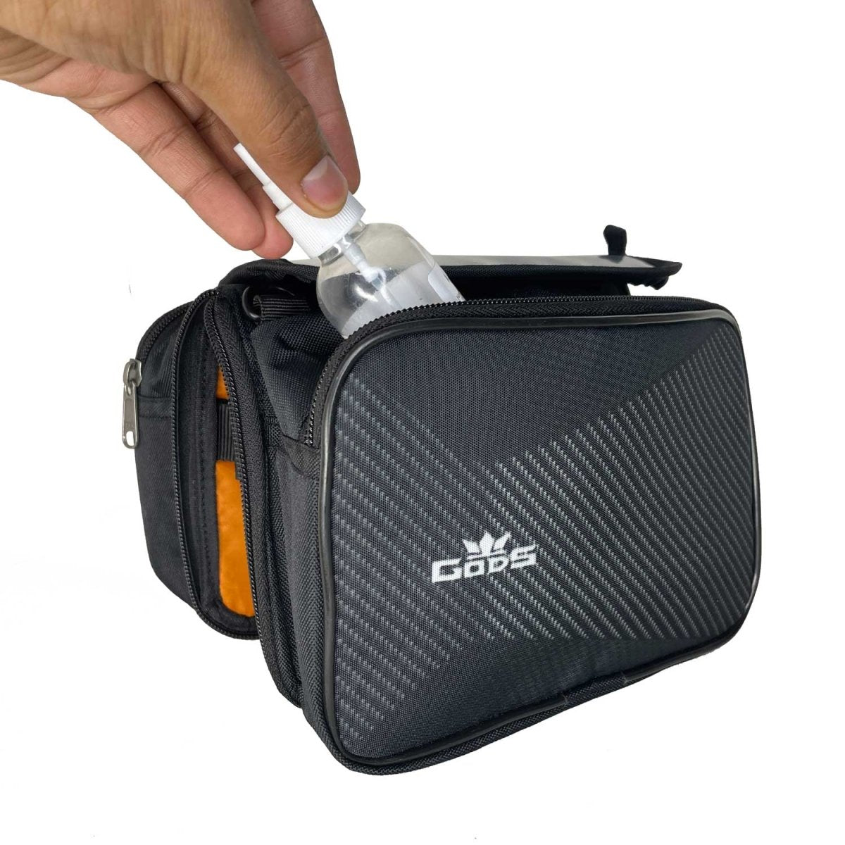 Gods - Vader 3 - in - 1 - Bicycle Saddle bag, Sling bag and Navigator (Carbon Fibre) -