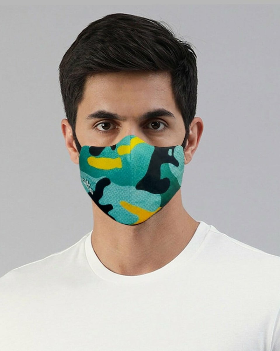 Gods - Xator Combat Face Protector Mask - Green Camo - Accessories