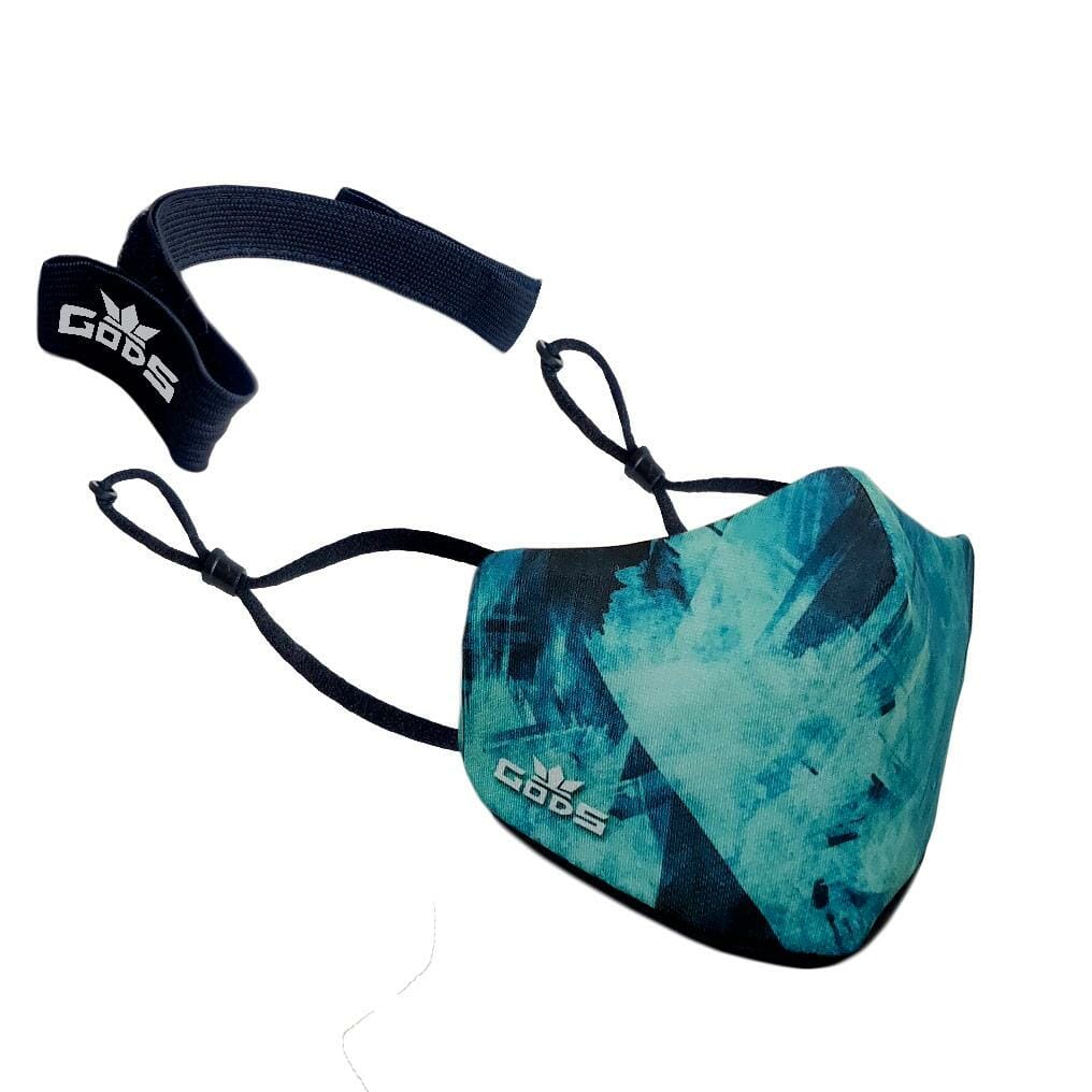 Gods - Xator Combat Face Protector Mask - Sea Blue - Accessories