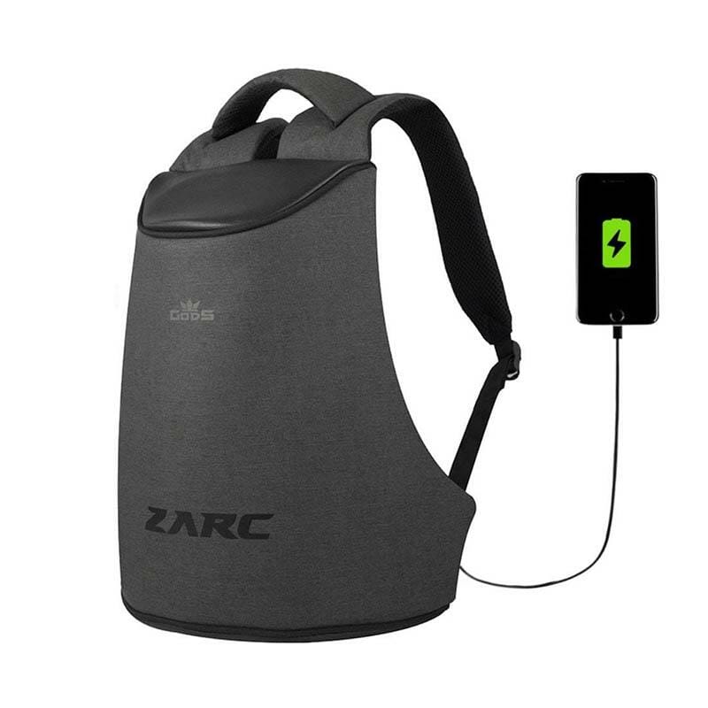 Gods - Zarc (Melange) - 22 litres, Anti Theft Laptop backpack (15.6 inch laptops) -