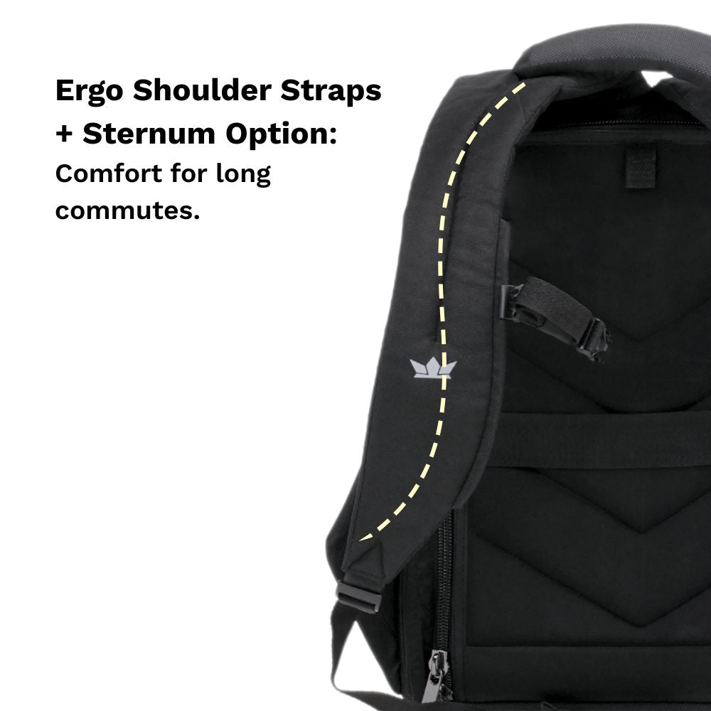 Gods - Zarc X: 22L Anti - Theft Laptop Backpack for 15.6” Laptops | Secure & Sleek Design -