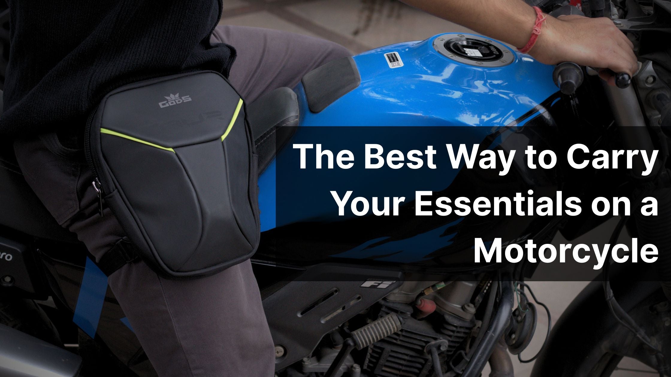 What’s the Best Way to Carry Your Essentials on a Motorcycle?