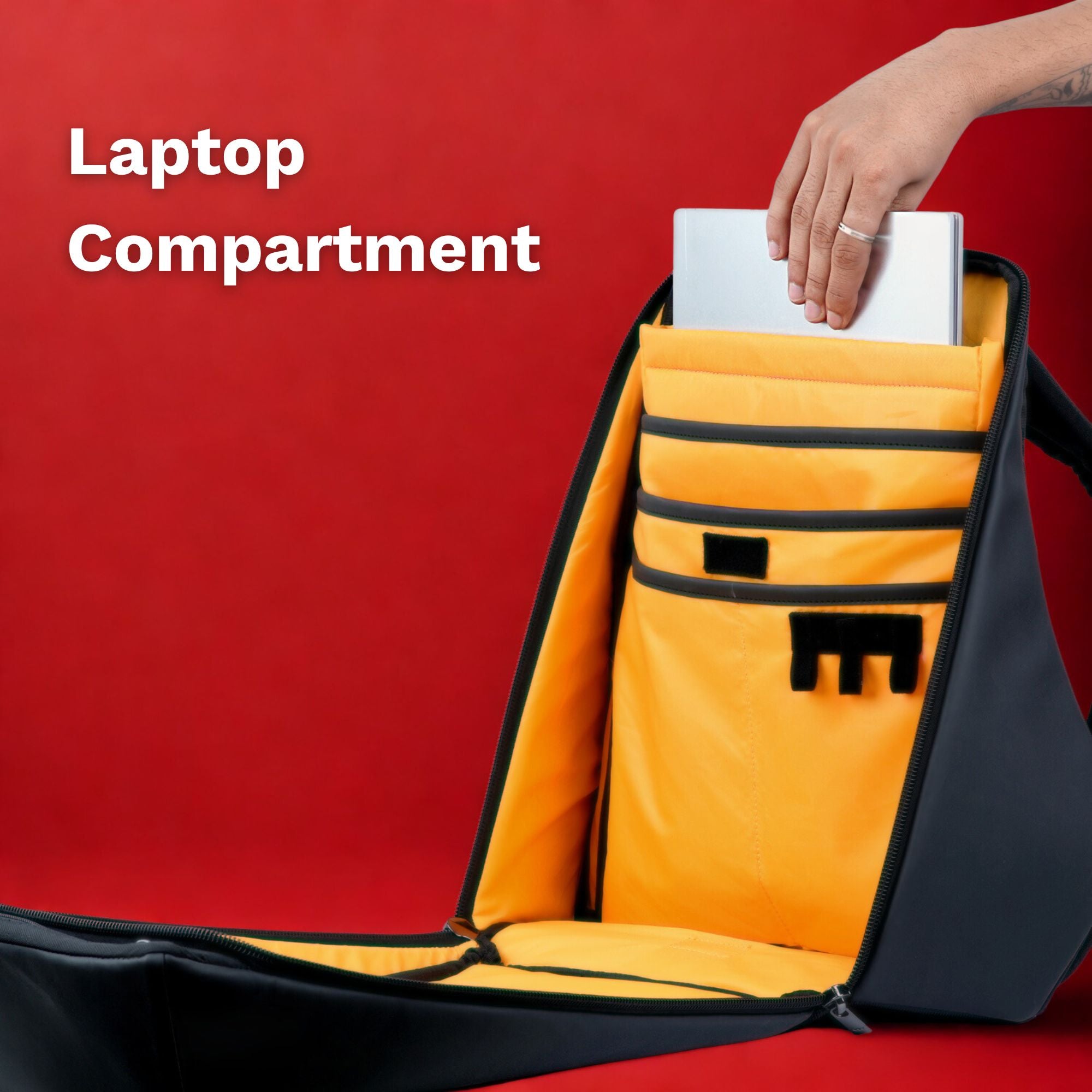 Ghost Slasher: 25L Hard Shell Laptop Backpack with Next-Gen Diagonal Opening