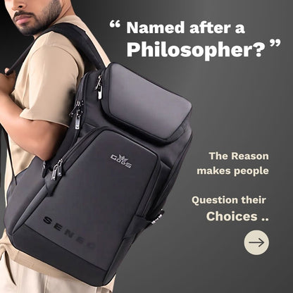 SENECA -  Premium travel Laptop backpack (15.6 inch laptops)