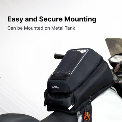 Gods Zeon R1 - Magnetic motorcycle Tank Bag (compatible with all bikes)