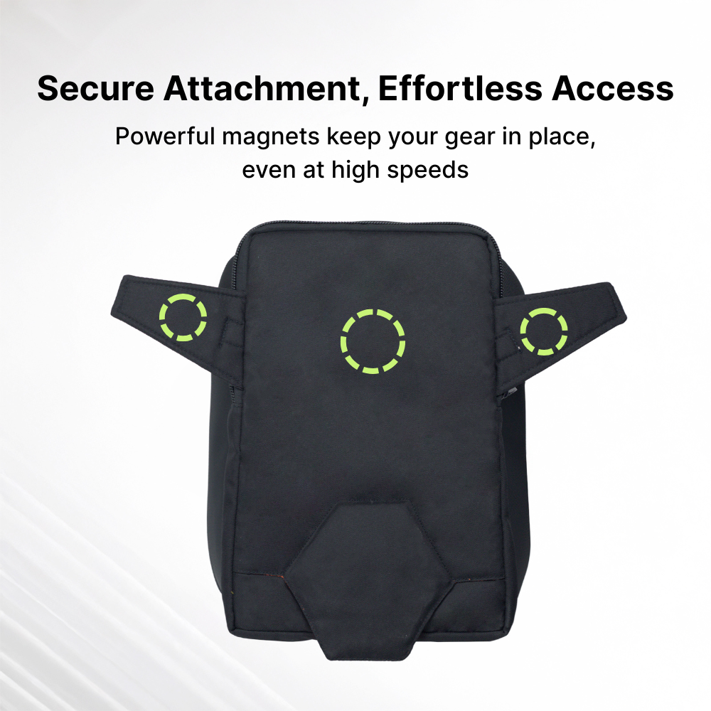 Gods Zeon R1 - Magnetic motorcycle Tank Bag (compatible with all bikes)
