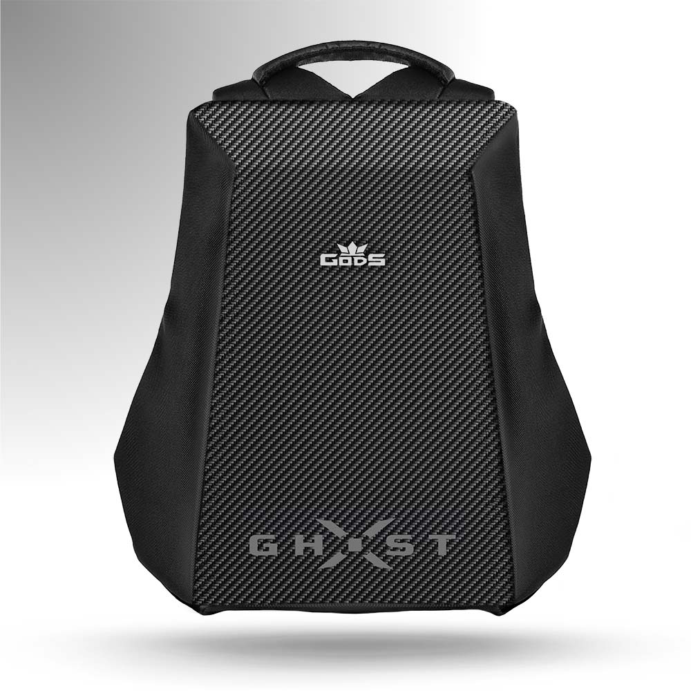 Ghost X Carbon Fiber : Hard Shell Anti-Theft 25 Liters laptop Backpack with Water-Resistant Fabric