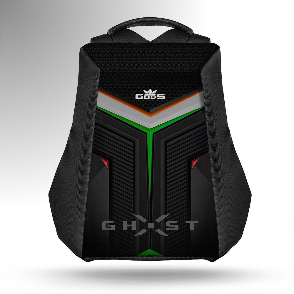 Ghost X Flag : Hard Shell Anti-Theft 25 Liters laptop Backpack with Water-Resistant Fabric