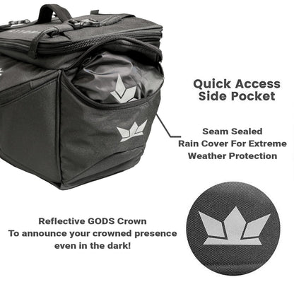 Gods - Gods Triton X2 - 50Ltr Saddlebag with Capsule Rain Cover - 