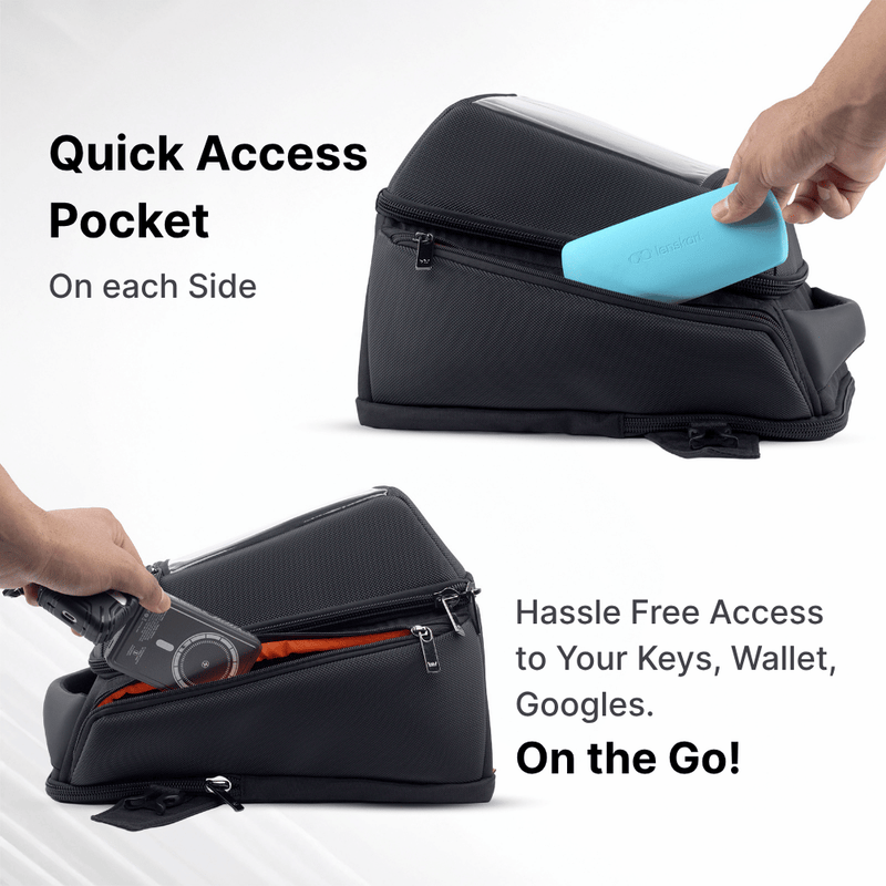 QUICK ACCESS POCKETS