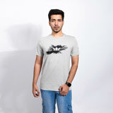 Gods - Grunge Crown Men's Grey Tshirt - Gods Exclusive Collection - Shirts