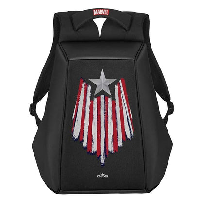 captain america leather backpack Marvel Avengers Exclusive Captain America Ghost Laptop backpack (15.6 inch laptops)
