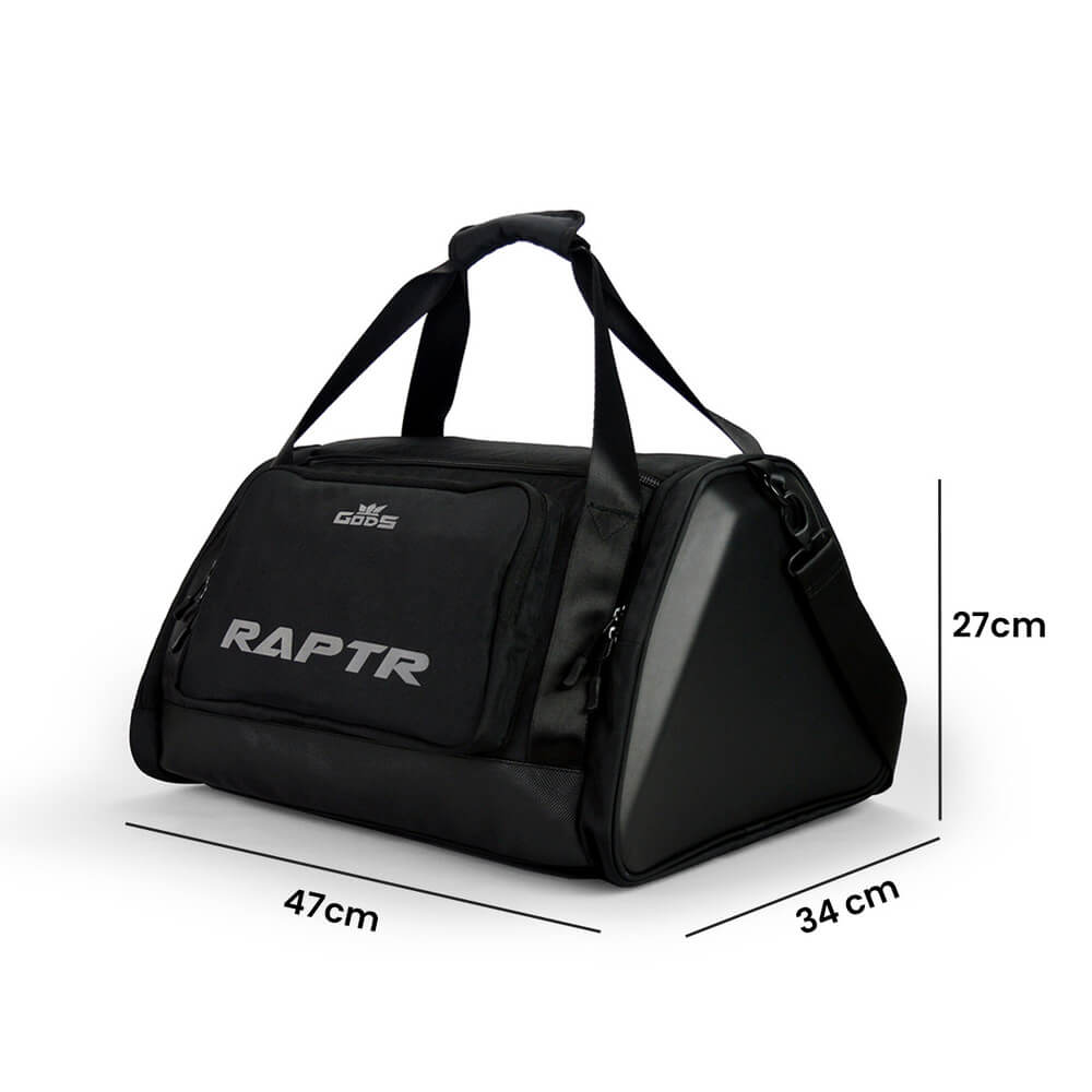 Gods - RAPTR - 40 litres, Hard Shell Premium moulded Duffle Bag - RAPTR