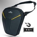 Gods - Taur 4 - in - 1 Yellow | Magnetic Tank Bag | Thigh Bag | Waist Bag | Sling Bag - Accessories