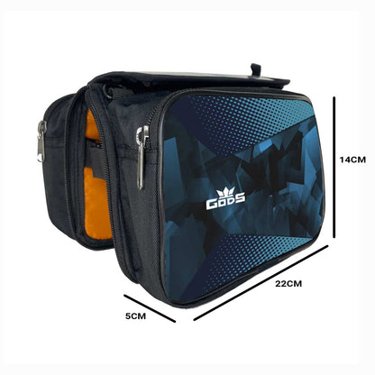 Gods - Vader 3 - in - 1 - Bicycle Saddle bag, Sling bag and Navigator (Blue Pixel) - 