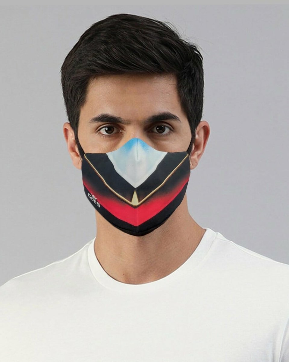 Gods - Xator Combat Face Protector Mask - Black Multi Color - Accessories