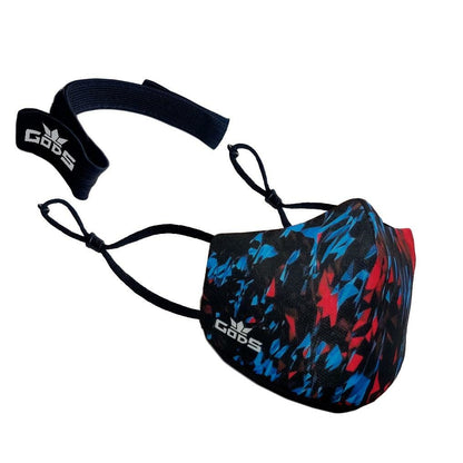 Gods - Xator Combat Face Protector Mask - Color Splash - Accessories