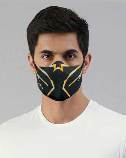 Gods - Xator Combat Face Protector Mask (Dark Green Gold) - Accessories
