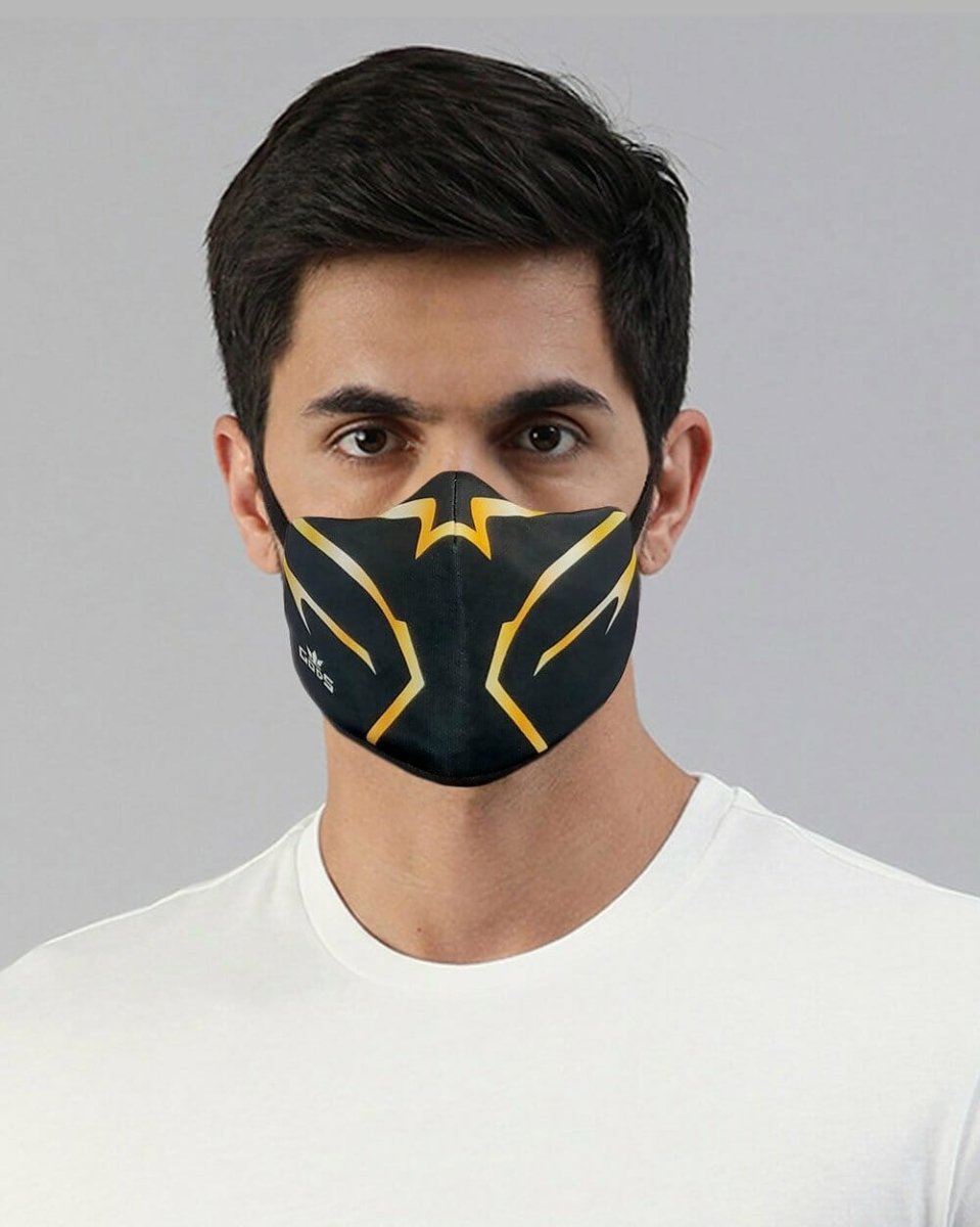 Gods - Xator Combat Face Protector Mask (Dark Green Gold) - Accessories