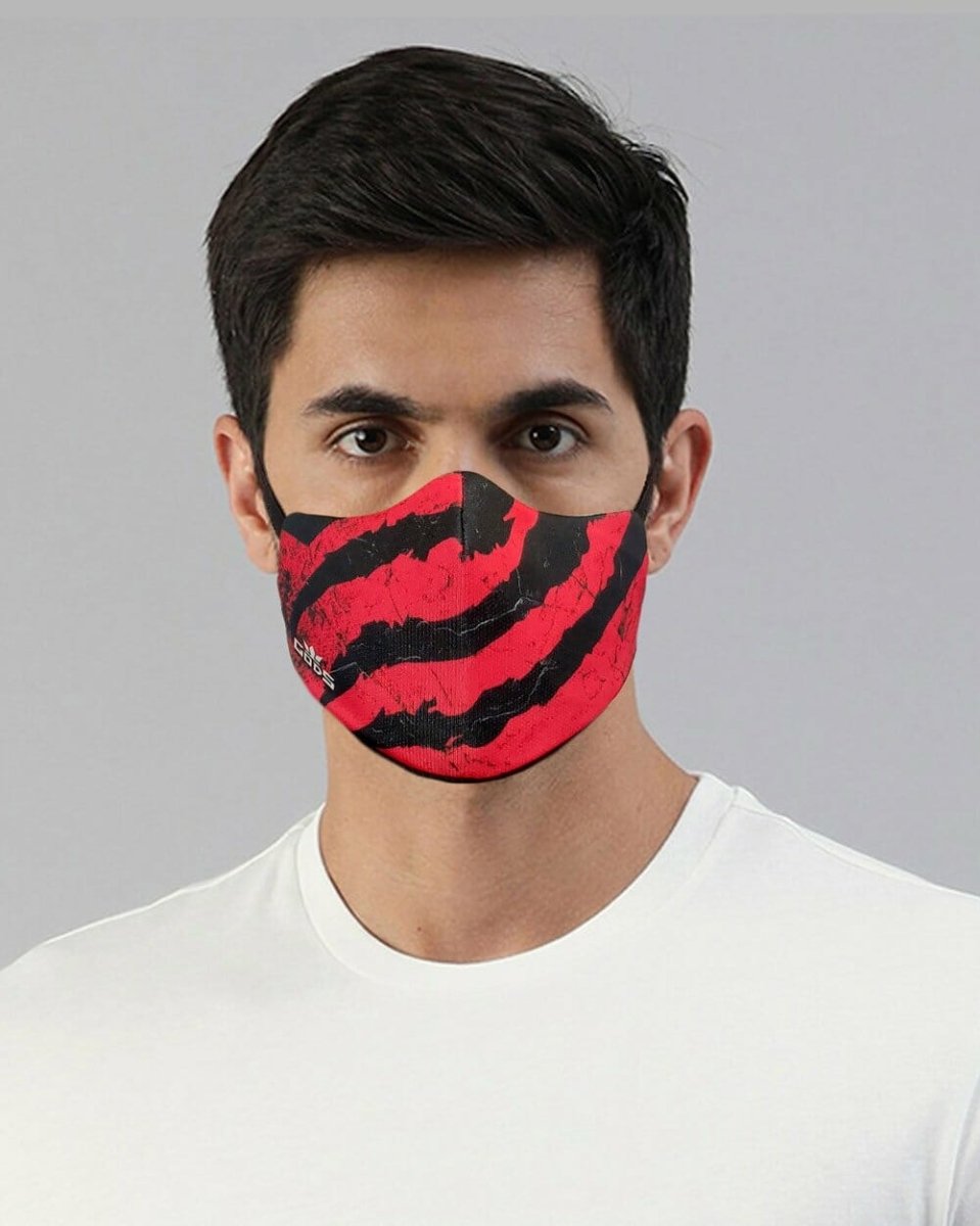 Gods - Xator Combat Face Protector Mask - Red Black Claw - Accessories