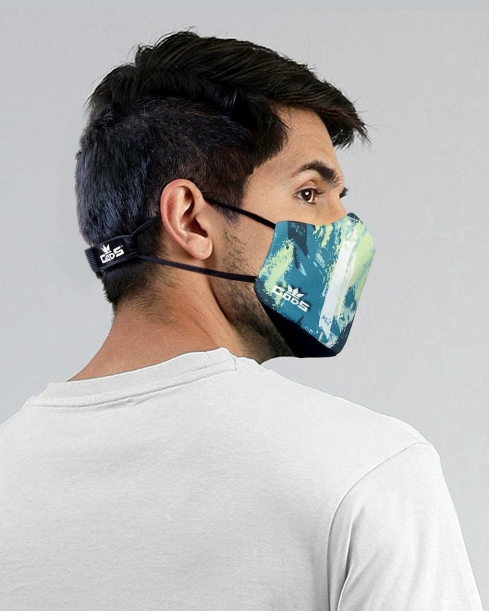 Gods - Xator Combat Face Protector Mask - Sea Green - Accessories