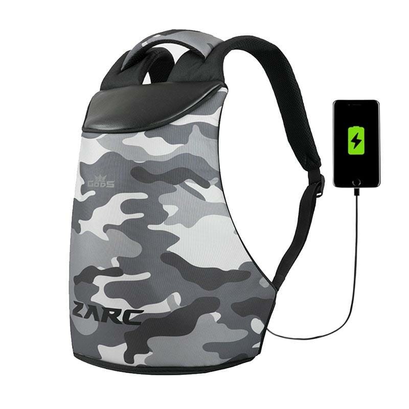 Gods - Zarc (Camouflage) - 22 litres, Anti Theft Laptop backpack (15.6 inch laptops) - 