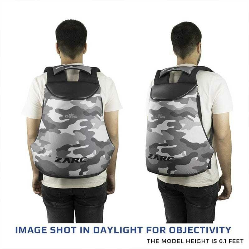 Gods - Zarc (Camouflage) - 22 litres, Anti Theft Laptop backpack (15.6 inch laptops) - 