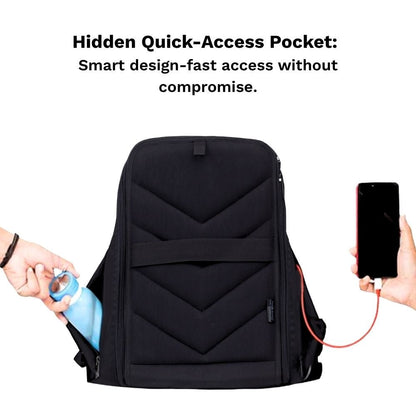 Gods - Zarc X: 22L Anti - Theft Laptop Backpack for 15.6” Laptops | Secure & Sleek Design - 