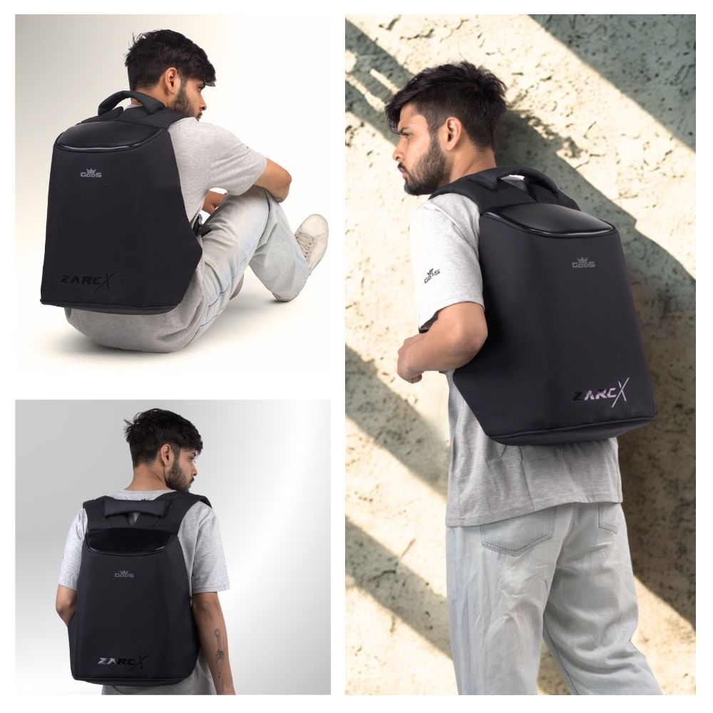 Gods - Zarc X: 22L Anti - Theft Laptop Backpack for 15.6” Laptops | Secure & Sleek Design - 