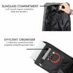 Akura Anti-Theft 15.6 inch Laptop Backpack (Melange) - RoadGods