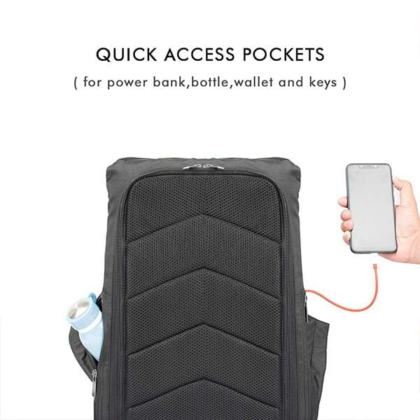 Akura Anti-Theft 15.6 inch Laptop Backpack (Black) - RoadGods