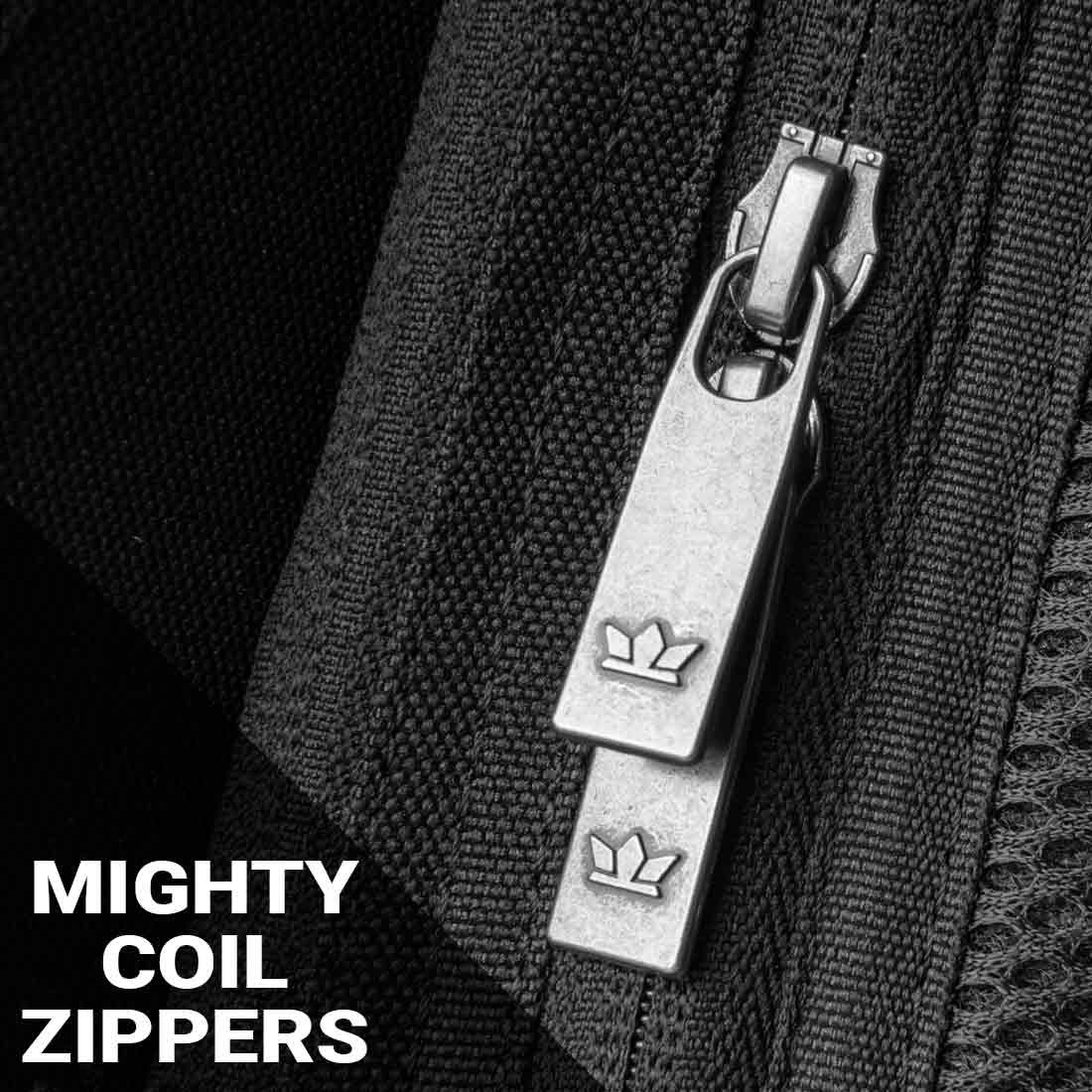 Akura - 22 Litres, Anti Theft Laptop Backpack (15.6 Inch Laptops) (Black) ⋆ Mighty Zippers